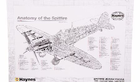 Haynes Anatomy Of A Spitfire Jigsaw Puzzle