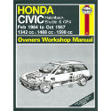 Haynes Honda Civic (Feb 84 - Oct 87) A to E