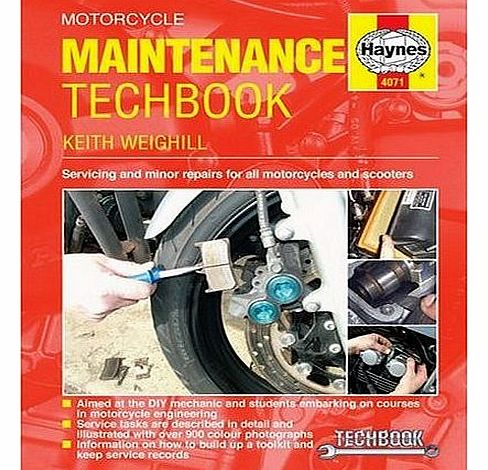 Haynes Motorcycle Maintenance Techbook (Haynes Service and Repair Manuals)