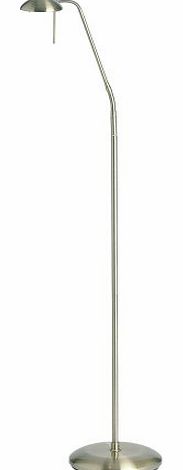 Touch Dimmable Floor Reading Lamp in Antique Brass - HP015764