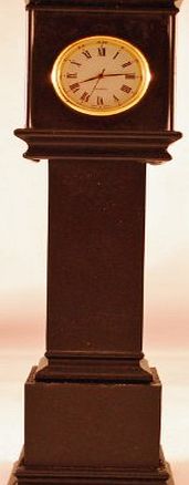 HBG Coal Grandfather Clock made in the UK from Coal - Hand Crafted - 414