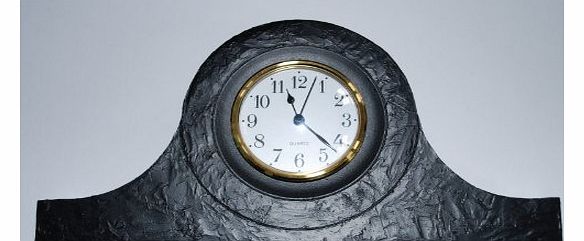 Coal Mantle Clock made in the UK - Hand Crafted - 415