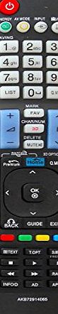 HCDZ Universal Remote Control Fit For LG AKB72914065 AKB72914070 Plasma LCD LED HDTV TV