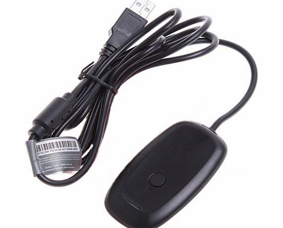 HDE Wireless Gaming USB Receiver for Xbox 360 amp; Steam gaming platforms