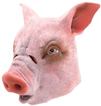 head Mask - Rubber Pig Head