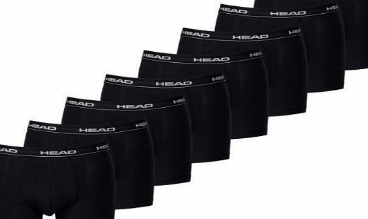 HEAD Mens Boxer Shorts Underwear Pack of 8 In Many Colours - Black, Cotton, XL