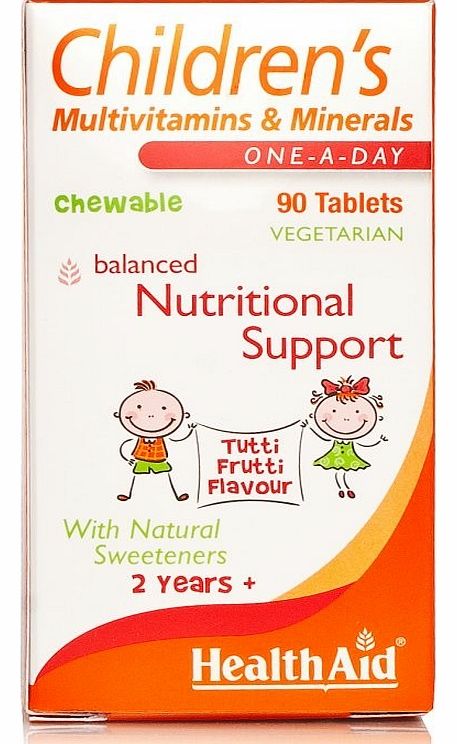 Children's MultiVitamin + Minerals - Chewable