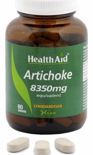 Health Aid HealthAid Artichoke Extract 8350mg Tablets