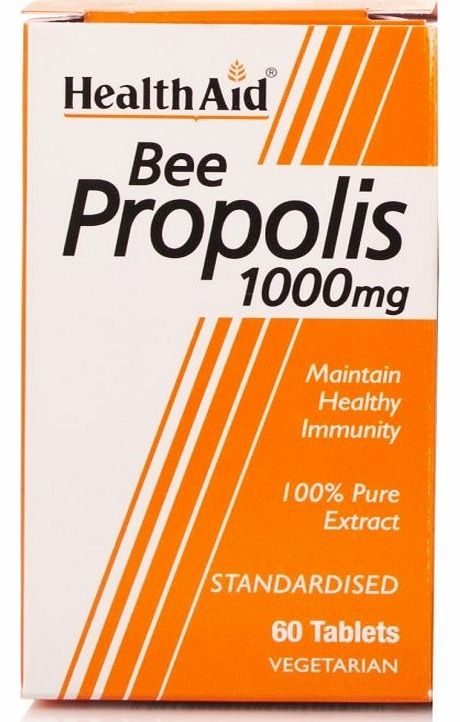 Health Aid Healthaid Bee Propolis 1000mg Standardised
