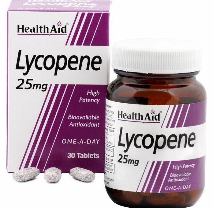 HealthAid Lycopene 25mg Tablets