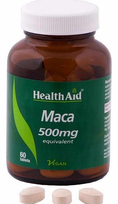 Healthaid Maca 500mg Tablets