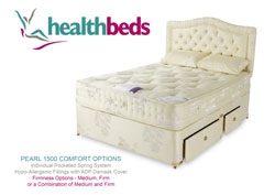 Pearl 1500 Comfort Kingsize Divan Bed