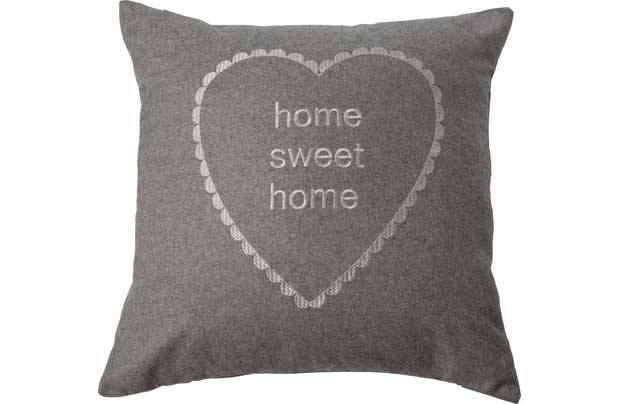 heart of house Homespun Cushion - Grey