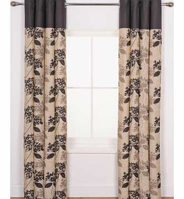 Lauren Curtains 229 x 229cm - Black