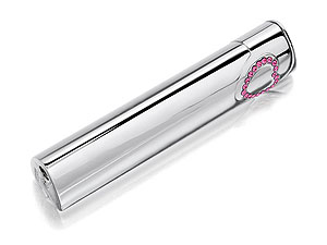 Heart Pink Crystal Set Lighter 012830