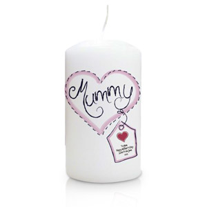 Heart Stitch Candle For Female