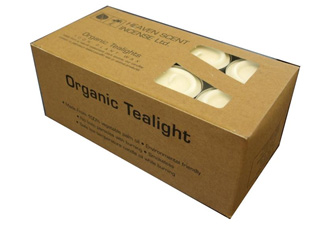 24 Organic Unscented Tea Lights