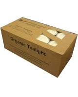 24 Organic Unscented Tealights - great value and
