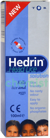Hedrin Head Lice Solution 100ml