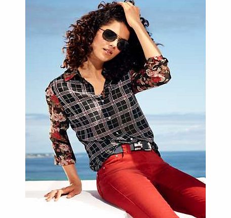 Heine Floral Print Blouse