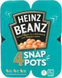 Heinz Baked Beanz in Tomato Sauce Snap Pots (4x200g)