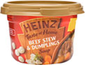 Heinz Taste of Home Beef Stew and Dumplings Soup