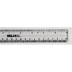 Helix Professional Ruler Acrylic Metric and