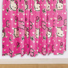 Hello Kitty Curtains - Hearts 66 x 72