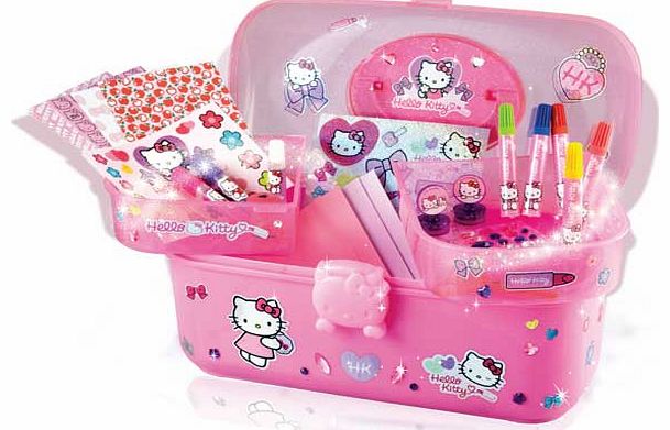 Hello Kitty Deluxe Colouring Case