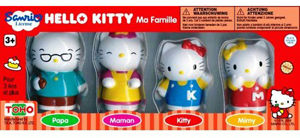 Hello Kitty Family Figures Set