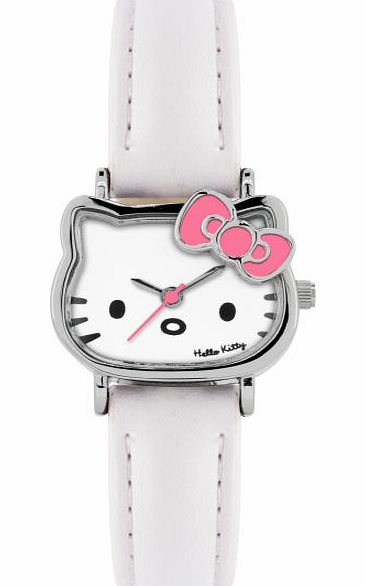 Hello Kitty Girls Hello Kitty Bow Watch - White