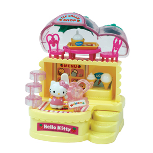 Hello Kitty Mini Ice-Cream Shop Playset