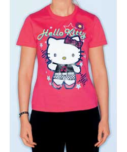 Hello Kitty Short Sleeved T-Shirt - Small