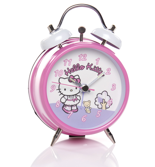 Hello Kitty Twinbell Alarm Clock