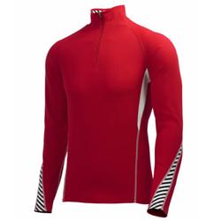 helly hansen Charger 1/2 Zip Lifa - Red