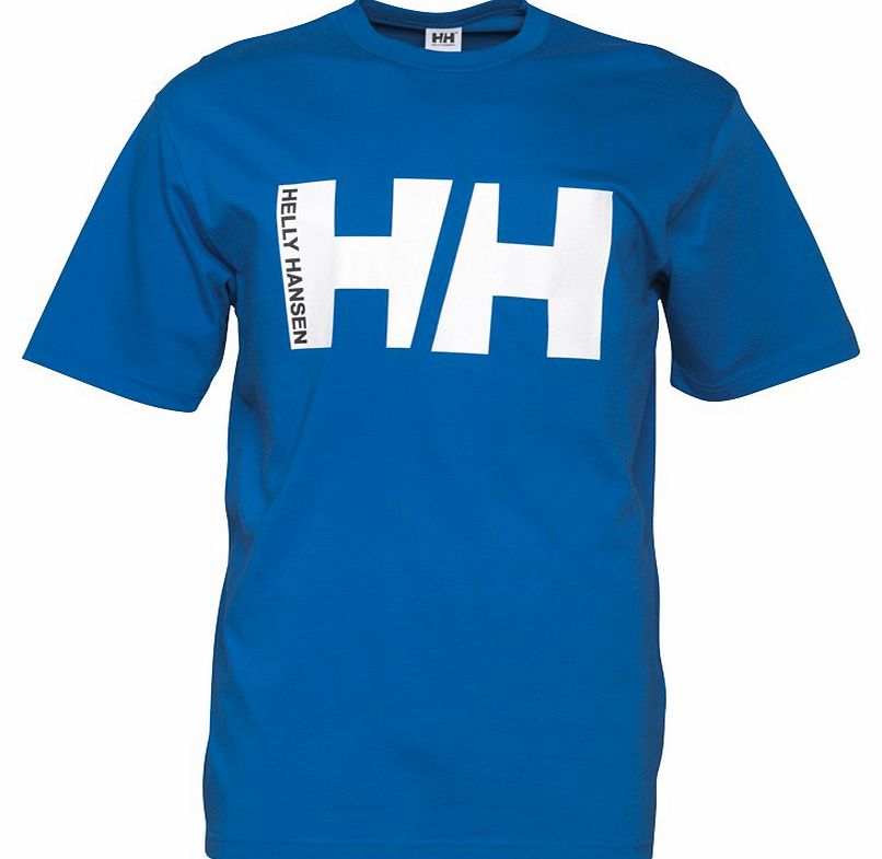 Helly Hansen Mens Logo T-Shirt Classic Blue
