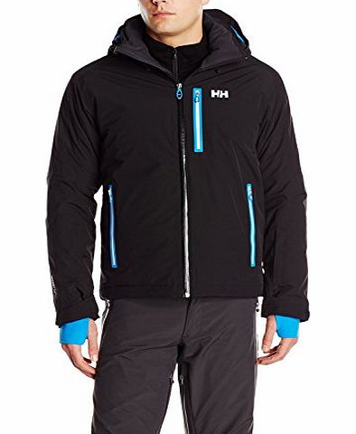 Helly Hansen Mens Motion Ski Jacket - Black, Large