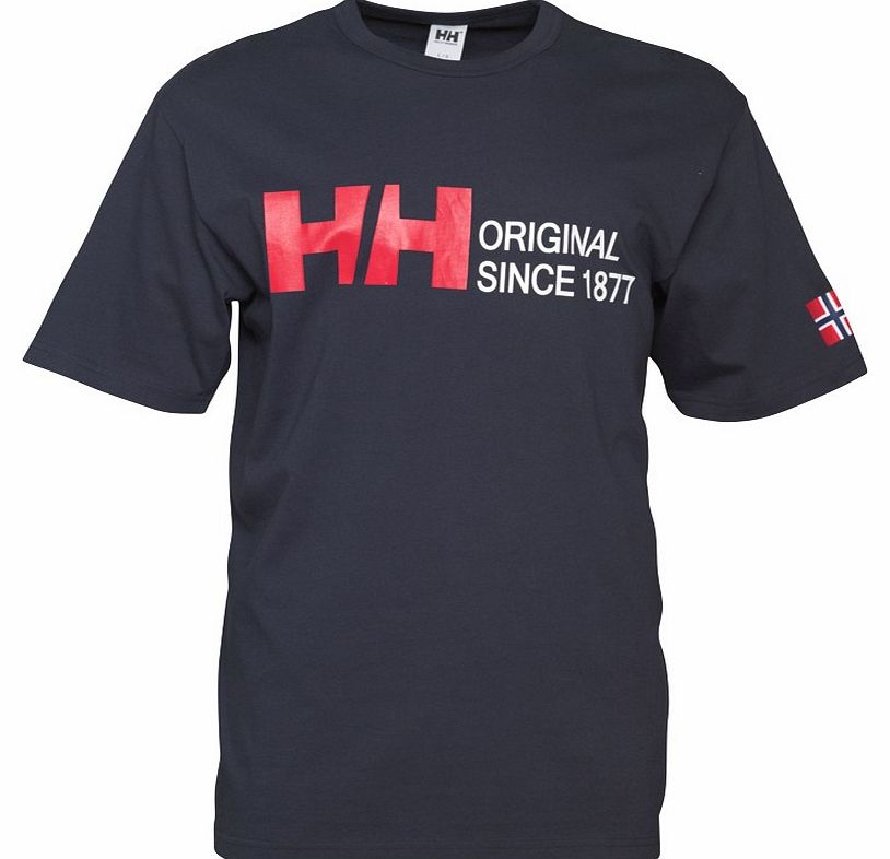 Mens Original Logo T-Shirt Navy