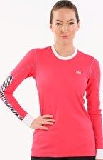 Helly Hansen, 1297[^]258971 Womens HH Active Flow Long Sleeve Crew - Pink Glow