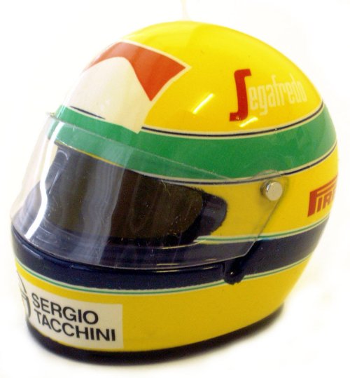 Helmets 1:8 Scale Bell Senna 1984 Helmet