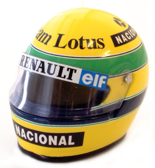 Helmets 1:8 Scale Bell Senna 1985 Helmet