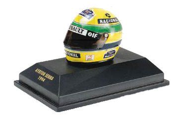 Helmets 1:8 Scale Williams 1994 Helmet - A. Senna