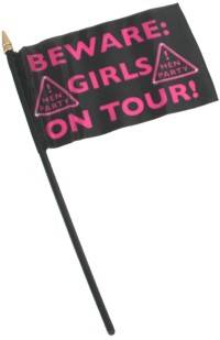 Hen Party Hand Flags (PK6)