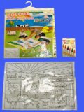 Colour Your Own Farm Playmat and Crayons