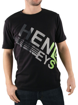 Henleys Black Burst T-Shirt