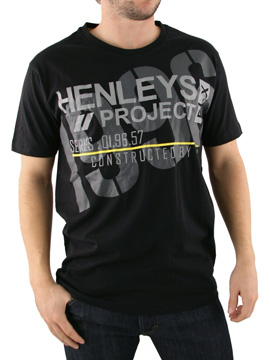 Henleys Black Timber T-Shirt