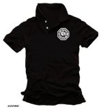 LOST DHARMA POLOSHIRT, black, SIZE XXL