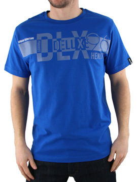 Henleys Skydiver Blue Davo T-Shirt