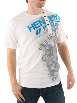 Henleys White Cemmine T-Shirt