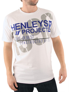 Henleys White Timber T-Shirt